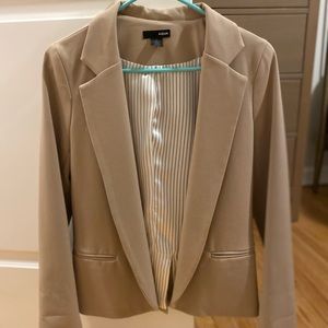 Bloomingdales Aqua Tan Blazer